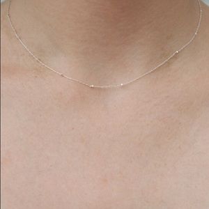 brandy melville GOLD beaded necklace